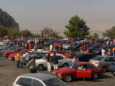 Πανελλήνια συνάντηση Alfisti στο Λυκαβηττό